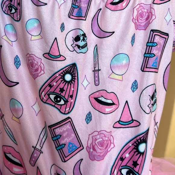 Off the Shoulders Halloween Print TuTu Dress for Toddler Girls from AriTutus - Picture 9 of 10